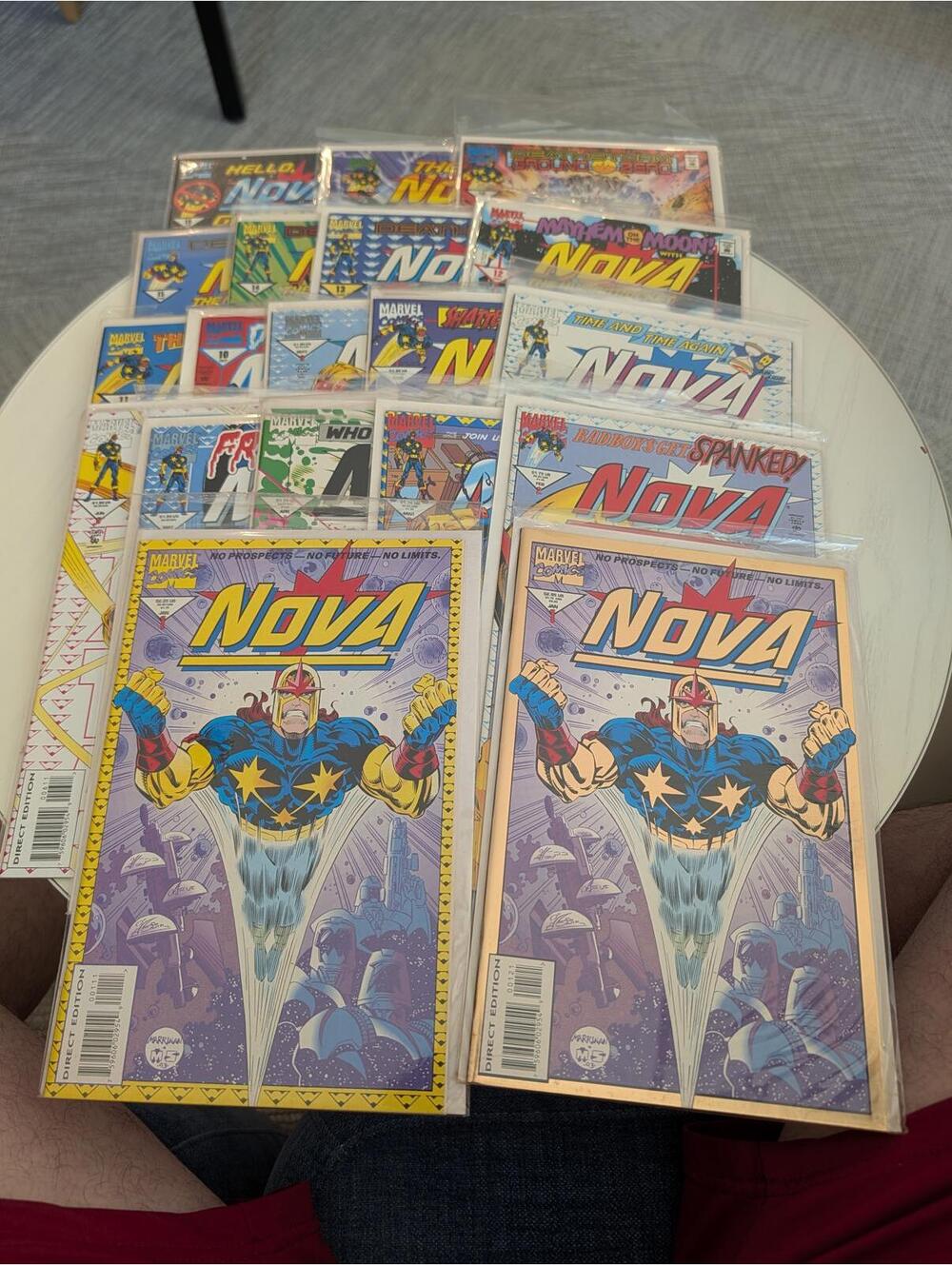 Nova Full Series 1 - 18 and #1 foil variant - Complete